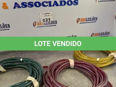 LOTE 031 - 03 ROLOS DE MANGUEIRA DE LED CORES DIVERSAS. (NO ESTADO, LEILÃO NÃO TEM GARANTIA E NEM DEVOLUÇÃO, SUJEITO A POSSÍVEIS AVARIAS VISÍVEIS/OCULTAS E/OU AUSÊNCIA DE COMPONENTES).