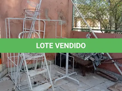 LOTE 281 - 01 LOTE COM SUCATA EM FERRO (NO ESTADO, NÃO SABEMOS SE FUNCIONA. LEILÃO NÃO TEM GARANTIA E NEM DEVOLUÇÃO).