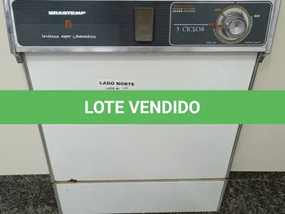 LOTE 168 - 01 LAVA LOUÇA BRASTEMP (NO ESTADO, NÃO SABEMOS SE FUNCIONA. LEILÃO NÃO TEM GARANTIA E NEM DEVOLUÇÃO).