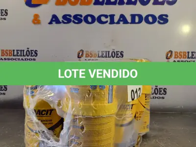 LOTE 012 - 06 LATAS DE ADESIVO ESTRUTURAL DE BASE EPÓXI MEDIA FLUIDEZ COMPONENTES A+B. (NO ESTADO, LEILÃO NÃO TEM GARANTIA E NEM DEVOLUÇÃO, SUJEITO A POSSÍVEIS AVARIAS VISÍVEIS/OCULTAS E/OU AUSÊNCIA DE COMPONENTES).