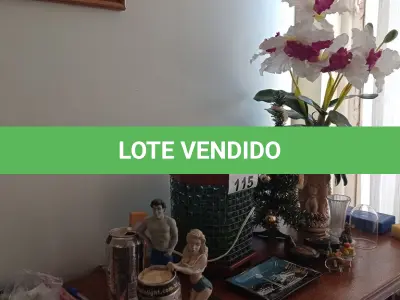 LOTE 115 - 01 LOTE COM OBJETOS PARA DECORAÇÃO (NO ESTADO, NÃO SABEMOS SE FUNCIONA. LEILÃO NÃO TEM GARANTIA E NEM DEVOLUÇÃO).