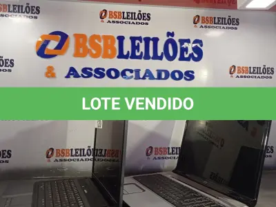LOTE 120 - 02 NOTEBOOKS HP (NO ESTADO, NÃO SABEMOS SE FUNCIONA. LEILÃO NÃO TEM GARANTIA E NEM DEVOLUÇÃO).