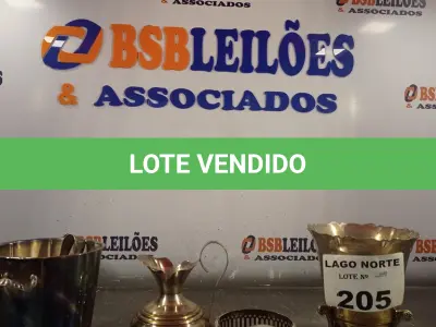 LOTE 205 - 01 LOTE COM ARTIGOS PARA DECORAÇÃO (NO ESTADO, NÃO SABEMOS SE FUNCIONA. LEILÃO NÃO TEM GARANTIA E NEM DEVOLUÇÃO).