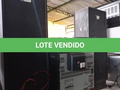 LOTE 083 - 01 APARELHO DE SOM 4X1 MARCA AIWA. (NO ESTADO, LEILÃO NÃO TEM GARANTIA E NEM DEVOLUÇÃO, SUJEITO A POSSÍVEIS AVARIAS VISÍVEIS/OCULTAS E/OU AUSÊNCIA DE COMPONENTES).