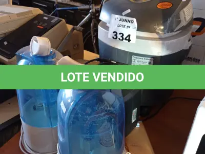 LOTE 334 - 02 UMIDIFICADORES DE AR, 01 RELÓGIO DE PONTO E 01 ASPIRADOR DE PÓ MARCA ELECTROLUX 220V. (NO ESTADO, LEILÃO NÃO TEM GARANTIA E NEM DEVOLUÇÃO, SUJEITO A POSSÍVEIS AVARIAS VISÍVEIS/OCULTAS E/OU AUSÊNCIA DE COMPONENTES).