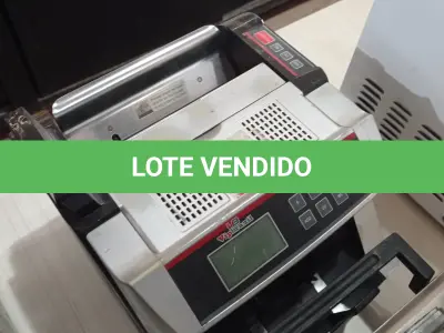 LOTE 079 - 01 CONTADORA DE MOEDAS E 02 CONTADORAS DE CÉDULAS MARCAS E MODELOS DIVERSOS. (NO ESTADO, LEILÃO NÃO TEM GARANTIA E NEM DEVOLUÇÃO, SUJEITO A POSSÍVEIS AVARIAS VISÍVEIS/OCULTAS E/OU AUSÊNCIA DE COMPONENTES).
