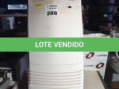 LOTE 288 - 01 AR CONDICIONADO PORTÁTIL MARCA GREE 12.000BTU 127V. (NO ESTADO, LEILÃO NÃO TEM GARANTIA E NEM DEVOLUÇÃO, SUJEITO A POSSÍVEIS AVARIAS VISÍVEIS/OCULTAS E/OU AUSÊNCIA DE COMPONENTES).