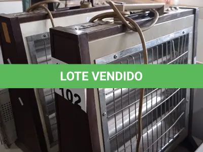 LOTE 102 - 02 AQUECEDORES MARCAS ARNO 127V. (NO ESTADO, LEILÃO NÃO TEM GARANTIA E NEM DEVOLUÇÃO, SUJEITO A POSSÍVEIS AVARIAS VISÍVEIS/OCULTAS E/OU AUSÊNCIA DE COMPONENTES).