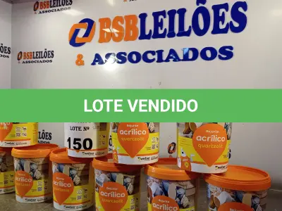LOTE 150 - 10 KG DE REJUNTE ACRÍLICO QUARTZOLIT. (NO ESTADO, LEILÃO NÃO TEM GARANTIA E NEM DEVOLUÇÃO, SUJEITO A POSSÍVEIS AVARIAS VISÍVEIS/OCULTAS E/OU AUSÊNCIA DE COMPONENTES).
