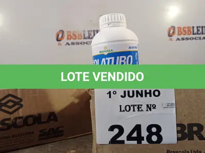 LOTE 248 - 02 CAIXAS COM COLA TUBO ST BRASCOLA 15 FRASCOS CADA. (NO ESTADO, LEILÃO NÃO TEM GARANTIA E NEM DEVOLUÇÃO, SUJEITO A POSSÍVEIS AVARIAS VISÍVEIS/OCULTAS E/OU AUSÊNCIA DE COMPONENTES).