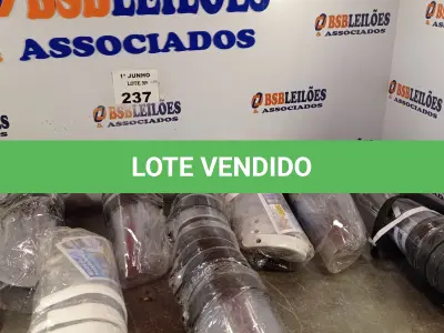 LOTE 237 - 01 LOTE COM GRANDE QUANTIDADE DE MASCARAS DE PROTEÇÃO. (NO ESTADO, LEILÃO NÃO TEM GARANTIA E NEM DEVOLUÇÃO, SUJEITO A POSSÍVEIS AVARIAS VISÍVEIS/OCULTAS E/OU AUSÊNCIA DE COMPONENTES).