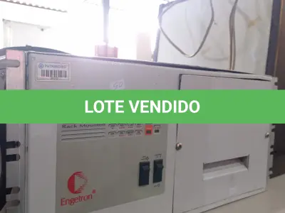 LOTE 101 - 01 NOBREAK SENOIDAL MARCA ENGETRON 3KVA. (NO ESTADO, LEILÃO NÃO TEM GARANTIA E NEM DEVOLUÇÃO, SUJEITO A POSSÍVEIS AVARIAS VISÍVEIS/OCULTAS E/OU AUSÊNCIA DE COMPONENTES).