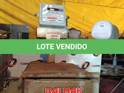 LOTE 341 - 01 BALANÇA ELETRÔNICA MARCA BALMAK CAPACIDADE 250KG. (NO ESTADO, LEILÃO NÃO TEM GARANTIA E NEM DEVOLUÇÃO, SUJEITO A POSSÍVEIS AVARIAS VISÍVEIS/OCULTAS E/OU AUSÊNCIA DE COMPONENTES).