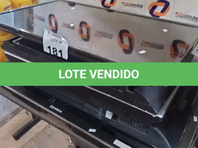 LOTE 181 - 05 TVS MARCAS E MODELOS DIVERSOS PARA RETIRADA DE PEÇAS. (NO ESTADO, LEILÃO NÃO TEM GARANTIA E NEM DEVOLUÇÃO, SUJEITO A POSSÍVEIS AVARIAS VISÍVEIS/OCULTAS E/OU AUSÊNCIA DE COMPONENTES).
