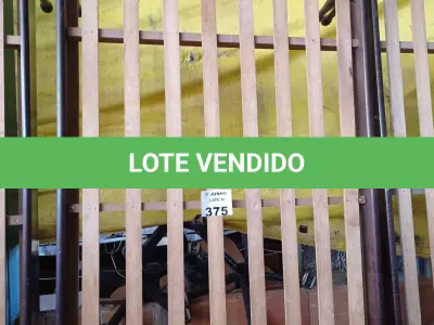 LOTE 375 - 01 CAMA DE SOLTEIRO EM IMBUIA DO POLO MADEIREIRO DO RIO GRANDE DO SUL. (NO ESTADO, LEILÃO NÃO TEM GARANTIA E NEM DEVOLUÇÃO, SUJEITO A POSSÍVEIS AVARIAS VISÍVEIS/OCULTAS E/OU AUSÊNCIA DE COMPONENTES).