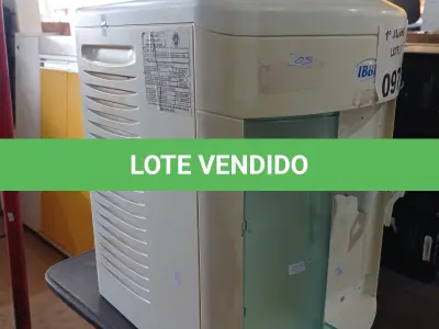 LOTE 097 - 01 PURIFICADOR DE ÁGUA MARCA IBBL COM AVARIAS. (NO ESTADO, LEILÃO NÃO TEM GARANTIA E NEM DEVOLUÇÃO, SUJEITO A POSSÍVEIS AVARIAS VISÍVEIS/OCULTAS E/OU AUSÊNCIA DE COMPONENTES).