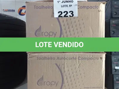 LOTE 223 - 04 TOALHEIROS AUTO CORTE COMPACTO. (NO ESTADO, LEILÃO NÃO TEM GARANTIA E NEM DEVOLUÇÃO, SUJEITO A POSSÍVEIS AVARIAS VISÍVEIS/OCULTAS E/OU AUSÊNCIA DE COMPONENTES).