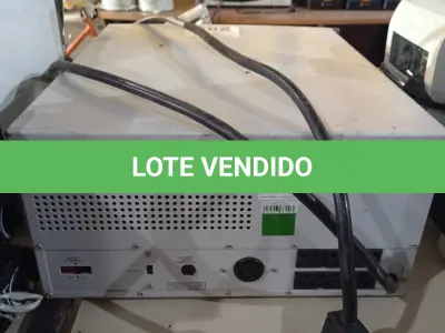 LOTE 295 - 01 NOBREAK SENOIDAL MARCA ENGETRON 3KVA. (NO ESTADO, LEILÃO NÃO TEM GARANTIA E NEM DEVOLUÇÃO, SUJEITO A POSSÍVEIS AVARIAS VISÍVEIS/OCULTAS E/OU AUSÊNCIA DE COMPONENTES).
