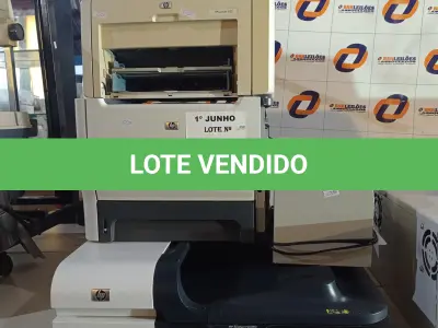 LOTE 297 - 02 SCANERS HP, 01 PROTOCOLADOR, 01 IMPRESSORA HP LASERJET 1022 E 01 IMPRESSORA HP LASERJET P2015DN. (NO ESTADO, LEILÃO NÃO TEM GARANTIA E NEM DEVOLUÇÃO, SUJEITO A POSSÍVEIS AVARIAS VISÍVEIS/OCULTAS E/OU AUSÊNCIA DE COMPONENTES).