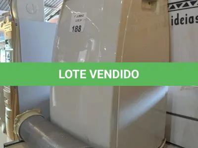 LOTE 188 - 01 AR CONDICIONADO PINGUINHO 12.000BTU 220V. (NO ESTADO, LEILÃO NÃO TEM GARANTIA E NEM DEVOLUÇÃO, SUJEITO A POSSÍVEIS AVARIAS VISÍVEIS/OCULTAS E/OU AUSÊNCIA DE COMPONENTES).