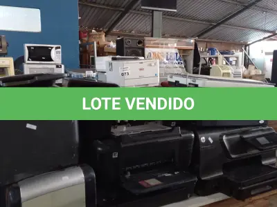 LOTE 120 - 10 IMPRESSORAS MARCAS E MODELOS DIVERSOS PARA RETIRADA DE PEÇAS. (NO ESTADO, LEILÃO NÃO TEM GARANTIA E NEM DEVOLUÇÃO, SUJEITO A POSSÍVEIS AVARIAS VISÍVEIS/OCULTAS E/OU AUSÊNCIA DE COMPONENTES).