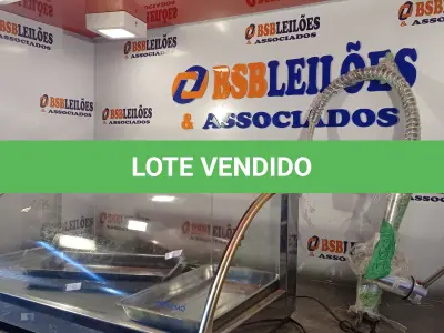 LOTE 125 - 01 ESTUFA PARA SALGADOS E 01 TORNEIRA PARA LAVATÓRIO COM BICA MÓVEL. (NO ESTADO, LEILÃO NÃO TEM GARANTIA E NEM DEVOLUÇÃO, SUJEITO A POSSÍVEIS AVARIAS VISÍVEIS/OCULTAS E/OU AUSÊNCIA DE COMPONENTES).