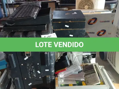 LOTE 289 - 01 LOTE COM MATERIAIS DIVERSOS. (NO ESTADO, LEILÃO NÃO TEM GARANTIA E NEM DEVOLUÇÃO, SUJEITO A POSSÍVEIS AVARIAS VISÍVEIS/OCULTAS E/OU AUSÊNCIA DE COMPONENTES).