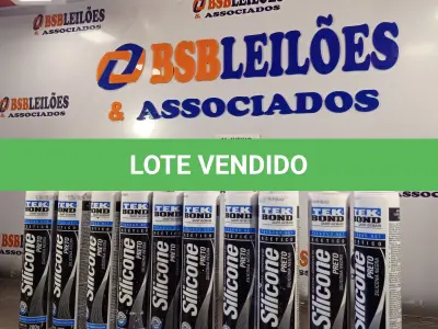 LOTE 249 - 10 TUBOS DE ADESIVO DE SILICONE PRETO. (NO ESTADO, LEILÃO NÃO TEM GARANTIA E NEM DEVOLUÇÃO, SUJEITO A POSSÍVEIS AVARIAS VISÍVEIS/OCULTAS E/OU AUSÊNCIA DE COMPONENTES).