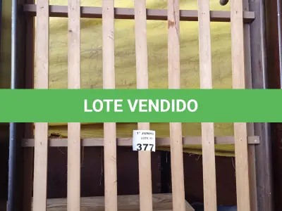 LOTE 377 - 01 CAMA DE SOLTEIRO EM IMBUIA DO POLO MADEIREIRO DO RIO GRANDE DO SUL. (NO ESTADO, LEILÃO NÃO TEM GARANTIA E NEM DEVOLUÇÃO, SUJEITO A POSSÍVEIS AVARIAS VISÍVEIS/OCULTAS E/OU AUSÊNCIA DE COMPONENTES).