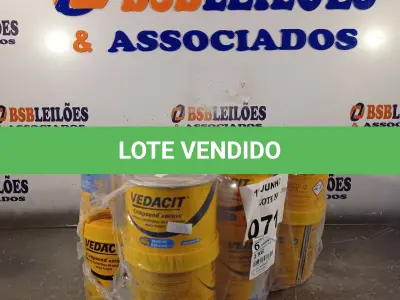LOTE 071 - 06 LATAS DE ADESIVO ESTRUTURAL DE BASE EPÓXI MEDIA FLUIDEZ COMPONENTES A+B. (NO ESTADO, LEILÃO NÃO TEM GARANTIA E NEM DEVOLUÇÃO, SUJEITO A POSSÍVEIS AVARIAS VISÍVEIS/OCULTAS E/OU AUSÊNCIA DE COMPONENTES).