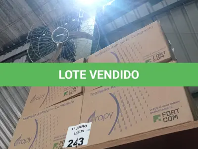 LOTE 243 - 04 TOALHEIROS AUTO CORTE COMPACTO. (NO ESTADO, LEILÃO NÃO TEM GARANTIA E NEM DEVOLUÇÃO, SUJEITO A POSSÍVEIS AVARIAS VISÍVEIS/OCULTAS E/OU AUSÊNCIA DE COMPONENTES).