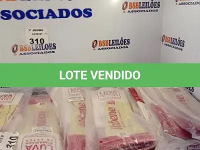 LOTE 310 - 01 LOTE COM GRANDE QUANTIDADE DE LUVAS RANHURADA TAMANHOS DIVERSOS. (NO ESTADO, LEILÃO NÃO TEM GARANTIA E NEM DEVOLUÇÃO, SUJEITO A POSSÍVEIS AVARIAS VISÍVEIS/OCULTAS E/OU AUSÊNCIA DE COMPONENTES).
