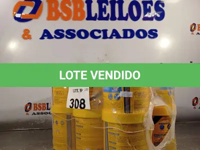 LOTE 308 - 06 LATAS DE ADESIVO ESTRUTURAL DE BASE EPÓXI MEDIA FLUIDEZ COMPONENTES A+B. (NO ESTADO, LEILÃO NÃO TEM GARANTIA E NEM DEVOLUÇÃO, SUJEITO A POSSÍVEIS AVARIAS VISÍVEIS/OCULTAS E/OU AUSÊNCIA DE COMPONENTES).