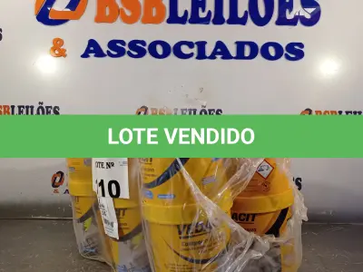 LOTE 110 - 06 LATAS DE ADESIVO ESTRUTURAL DE BASE EPÓXI MEDIA FLUIDEZ COMPONENTES A+B. (NO ESTADO, LEILÃO NÃO TEM GARANTIA E NEM DEVOLUÇÃO, SUJEITO A POSSÍVEIS AVARIAS VISÍVEIS/OCULTAS E/OU AUSÊNCIA DE COMPONENTES).