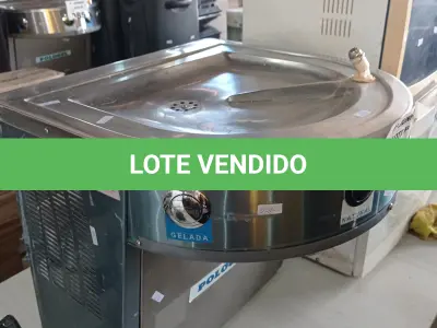 LOTE 108 - 01 BEBEDOURO DE PAREDE MARCA POLOGEL 220V. (NO ESTADO, LEILÃO NÃO TEM GARANTIA E NEM DEVOLUÇÃO, SUJEITO A POSSÍVEIS AVARIAS VISÍVEIS/OCULTAS E/OU AUSÊNCIA DE COMPONENTES).