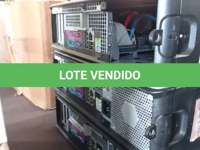 LOTE 098 - 03 CPU DELL OPTPLEX. (NO ESTADO, LEILÃO NÃO TEM GARANTIA E NEM DEVOLUÇÃO, SUJEITO A POSSÍVEIS AVARIAS VISÍVEIS/OCULTAS E/OU AUSÊNCIA DE COMPONENTES).