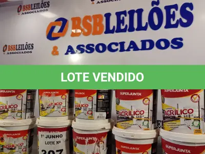 LOTE 307 - 10 KG DE REJUNTAMENTO ACRÍLICO SUPER JUNTA. (NO ESTADO, LEILÃO NÃO TEM GARANTIA E NEM DEVOLUÇÃO, SUJEITO A POSSÍVEIS AVARIAS VISÍVEIS/OCULTAS E/OU AUSÊNCIA DE COMPONENTES).