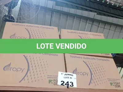 LOTE 243 - 04 TOALHEIROS AUTO CORTE COMPACTO. (NO ESTADO, LEILÃO NÃO TEM GARANTIA E NEM DEVOLUÇÃO, SUJEITO A POSSÍVEIS AVARIAS VISÍVEIS/OCULTAS E/OU AUSÊNCIA DE COMPONENTES).