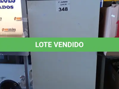 LOTE 348 - 01 GELADEIRA MARCA PROSDÓCIMO 220V. (NO ESTADO, LEILÃO NÃO TEM GARANTIA E NEM DEVOLUÇÃO, SUJEITO A POSSÍVEIS AVARIAS VISÍVEIS/OCULTAS E/OU AUSÊNCIA DE COMPONENTES).