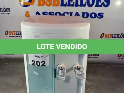 LOTE 202 - 01 PURIFICADOR DE ÁGUA MARCA IBBL 220V. (NO ESTADO, LEILÃO NÃO TEM GARANTIA E NEM DEVOLUÇÃO, SUJEITO A POSSÍVEIS AVARIAS VISÍVEIS/OCULTAS E/OU AUSÊNCIA DE COMPONENTES).