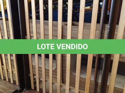 LOTE 378 - 01 CAMA DE SOLTEIRO EM IMBUIA DO POLO MADEIREIRO DO RIO GRANDE DO SUL. (NO ESTADO, LEILÃO NÃO TEM GARANTIA E NEM DEVOLUÇÃO, SUJEITO A POSSÍVEIS AVARIAS VISÍVEIS/OCULTAS E/OU AUSÊNCIA DE COMPONENTES).
