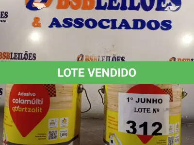 LOTE 312 - 02 LATAS DE ADESIVO COLAMULT QUARTZOLIT 2,8KG. (NO ESTADO, LEILÃO NÃO TEM GARANTIA E NEM DEVOLUÇÃO, SUJEITO A POSSÍVEIS AVARIAS VISÍVEIS/OCULTAS E/OU AUSÊNCIA DE COMPONENTES).