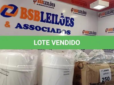 LOTE 250 - 02 FRASQUEIRAS SUPPLY CLEAN COM 04 REFIS. (NO ESTADO, LEILÃO NÃO TEM GARANTIA E NEM DEVOLUÇÃO, SUJEITO A POSSÍVEIS AVARIAS VISÍVEIS/OCULTAS E/OU AUSÊNCIA DE COMPONENTES).