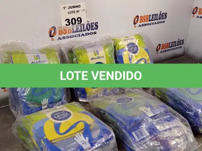 LOTE 309 - 06 PACOTES DE LUVAS DE LÁTEX SILVER SENDO: 03 TAMANHO “G” E 03 TAMANHO “P”. (NO ESTADO, LEILÃO NÃO TEM GARANTIA E NEM DEVOLUÇÃO, SUJEITO A POSSÍVEIS AVARIAS VISÍVEIS/OCULTAS E/OU AUSÊNCIA DE COMPONENTES).