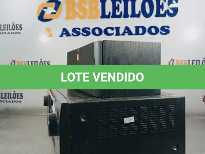 LOTE 360 - 01 RECEIVER MARCA DENON 120V E 01 CAIXA DE SOM CENTRAL MARCA JBL. (NO ESTADO, LEILÃO NÃO TEM GARANTIA E NEM DEVOLUÇÃO, SUJEITO A POSSÍVEIS AVARIAS VISÍVEIS/OCULTAS E/OU AUSÊNCIA DE COMPONENTES).