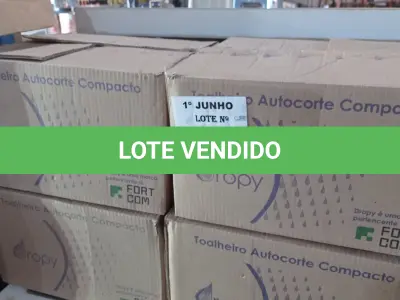 LOTE 210 - 04 TOALHEIROS AUTO CORTE COMPACTO. (NO ESTADO, LEILÃO NÃO TEM GARANTIA E NEM DEVOLUÇÃO, SUJEITO A POSSÍVEIS AVARIAS VISÍVEIS/OCULTAS E/OU AUSÊNCIA DE COMPONENTES).