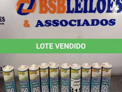 LOTE 315 - 10 TUBOS DE ADESIVO DE SILICONE INCOLOR. (NO ESTADO, LEILÃO NÃO TEM GARANTIA E NEM DEVOLUÇÃO, SUJEITO A POSSÍVEIS AVARIAS VISÍVEIS/OCULTAS E/OU AUSÊNCIA DE COMPONENTES).