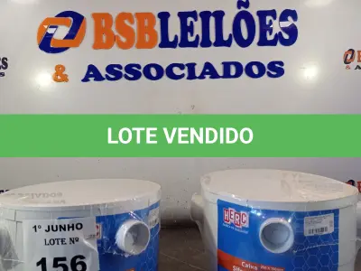LOTE 156 - 02 CAIXAS SIFONADAS. (NO ESTADO, LEILÃO NÃO TEM GARANTIA E NEM DEVOLUÇÃO, SUJEITO A POSSÍVEIS AVARIAS VISÍVEIS/OCULTAS E/OU AUSÊNCIA DE COMPONENTES).