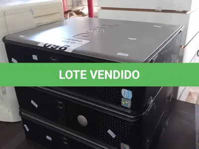 LOTE 098 - 03 CPU DELL OPTPLEX. (NO ESTADO, LEILÃO NÃO TEM GARANTIA E NEM DEVOLUÇÃO, SUJEITO A POSSÍVEIS AVARIAS VISÍVEIS/OCULTAS E/OU AUSÊNCIA DE COMPONENTES).