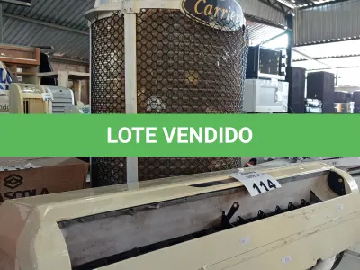 LOTE 114 - 01 CONDENSADORA MARCA CARRIER 30.000BTU E 01 EVAPORADORA MARCA CARRIER 12.000BTU. (NO ESTADO, LEILÃO NÃO TEM GARANTIA E NEM DEVOLUÇÃO, SUJEITO A POSSÍVEIS AVARIAS VISÍVEIS/OCULTAS E/OU AUSÊNCIA DE COMPONENTES).